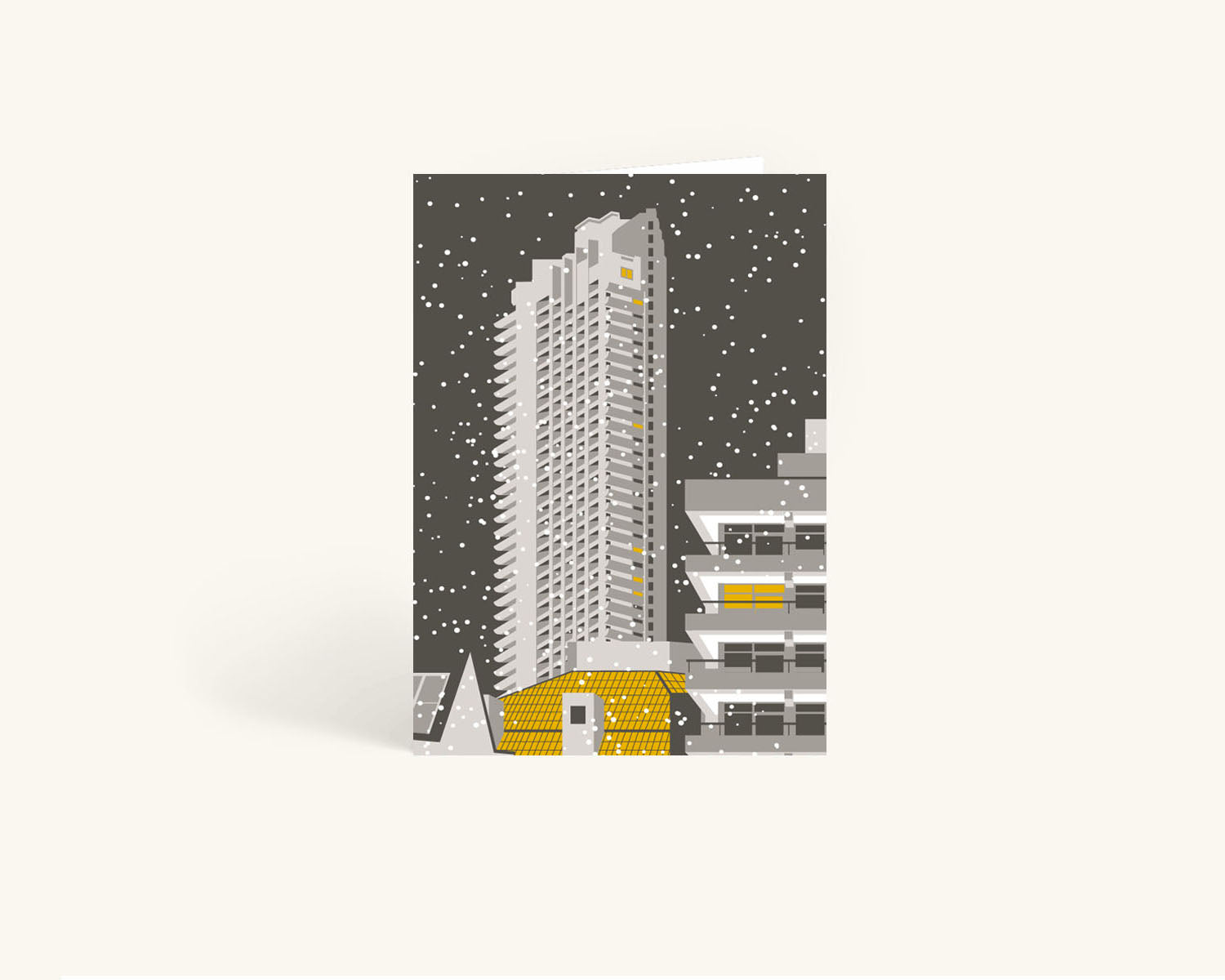 Barbican Estate Winter Card 06