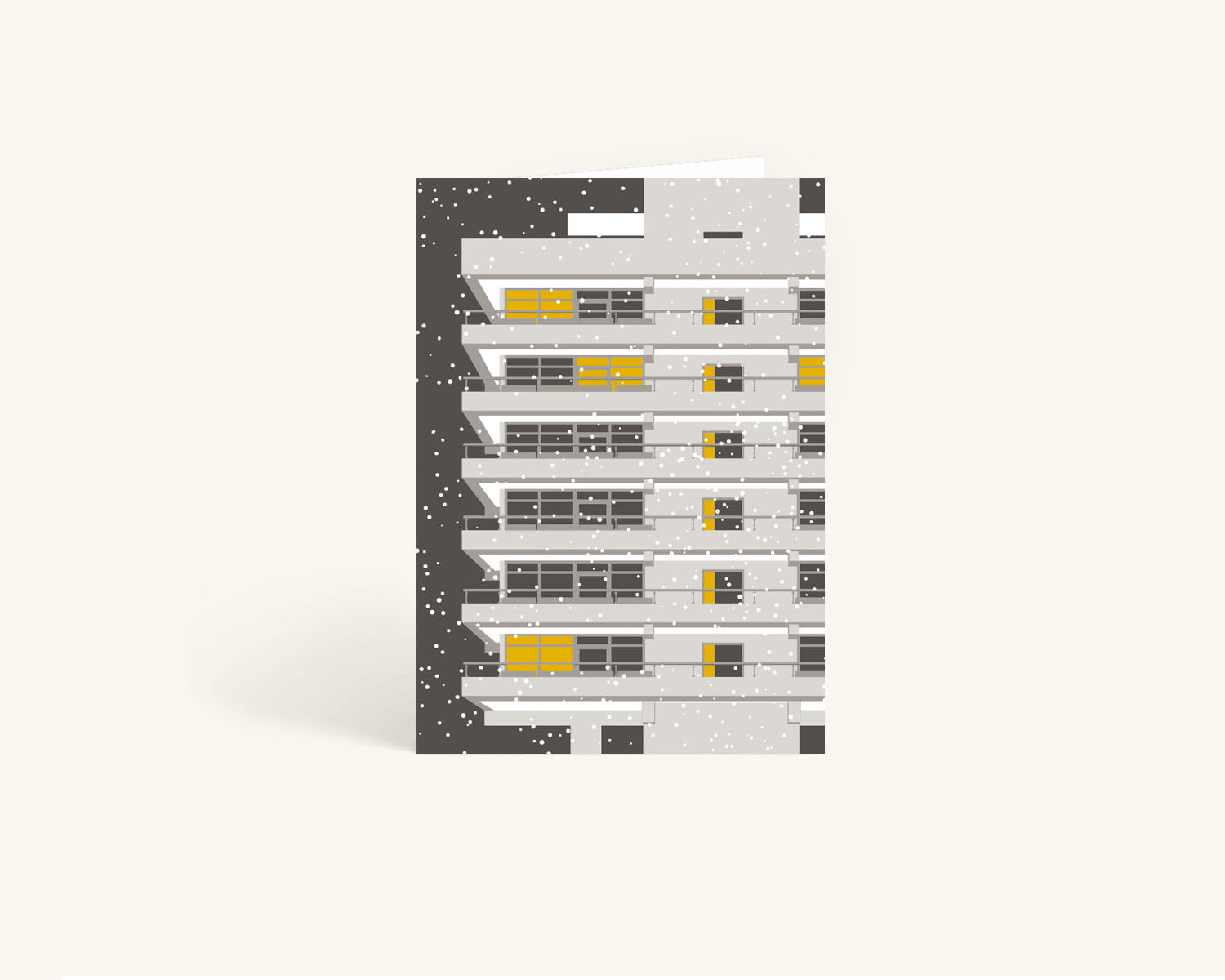 The Barbican Estate Winter Greeting Card Definitive Collection (12 Cards)