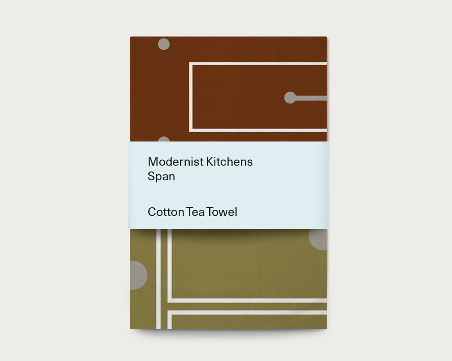 Modernist Kitchens—Span Tea Towel