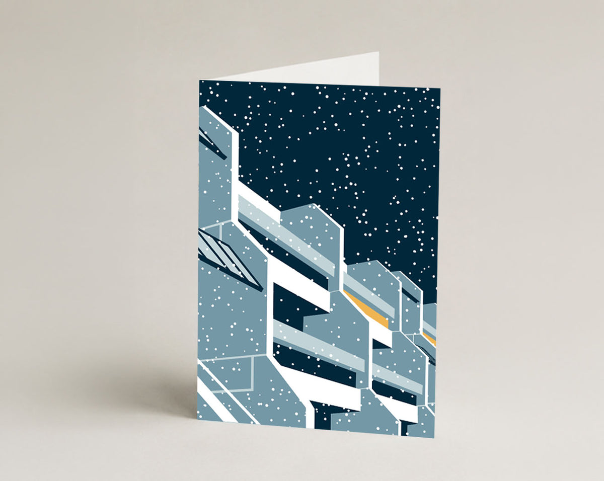 New! Modernist Estates Winter Greeting Cards