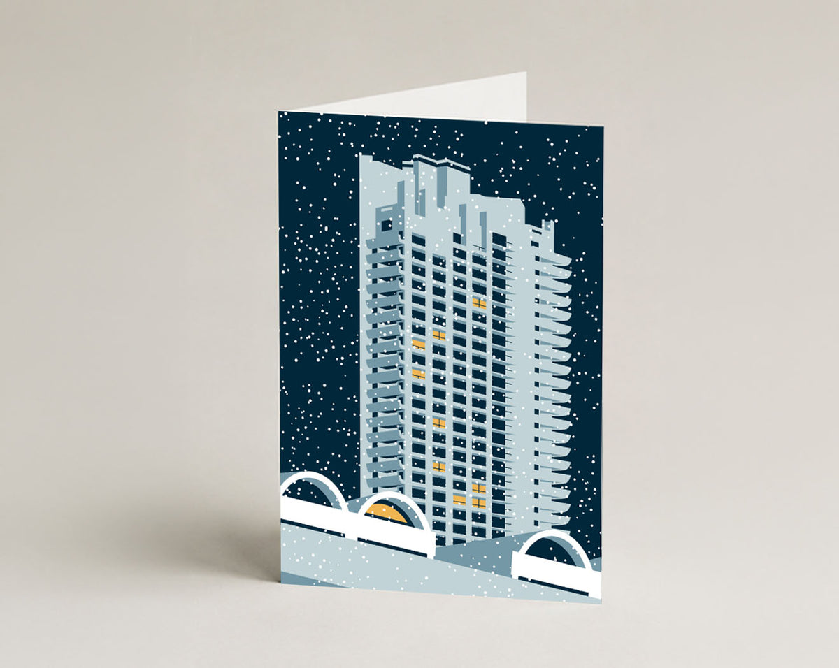 New! Modernist Estates Winter Greeting Cards