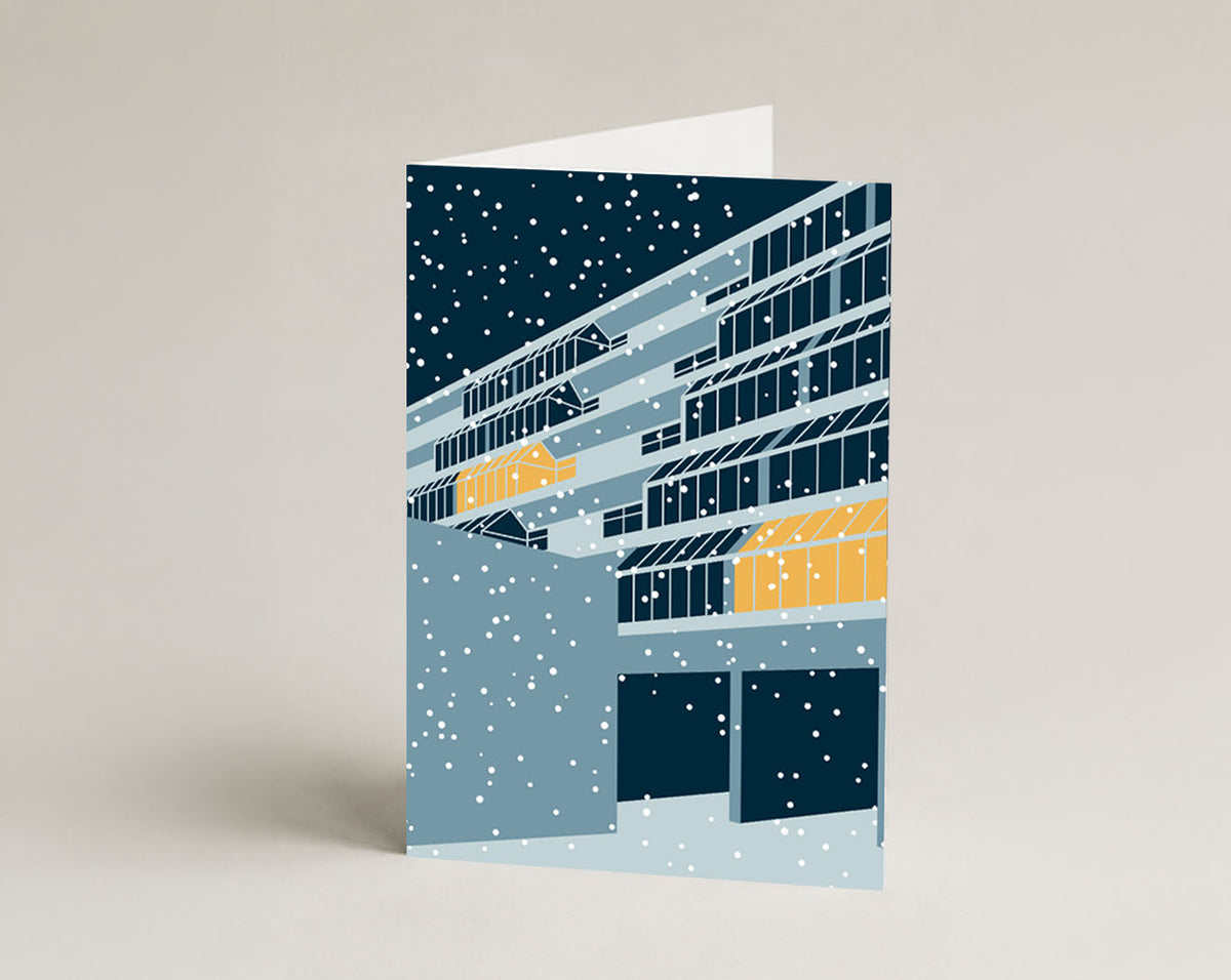 New! Modernist Estates Winter Greeting Cards