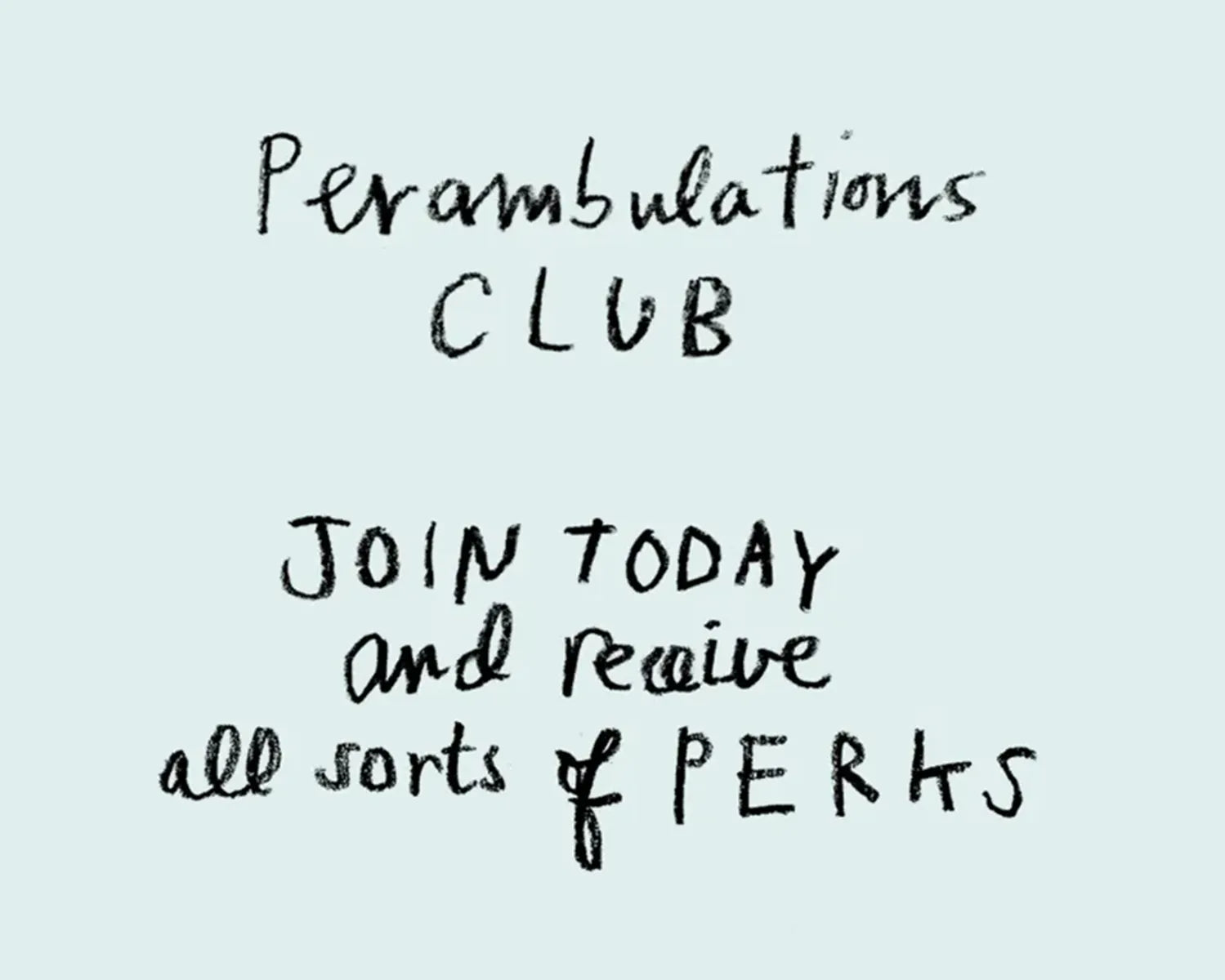 Perambulations Club