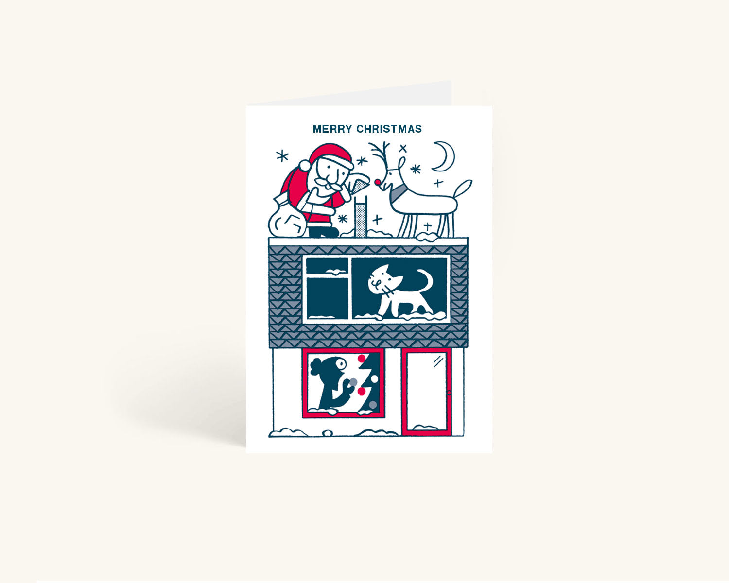 NEW! Perambulations Christmas Card