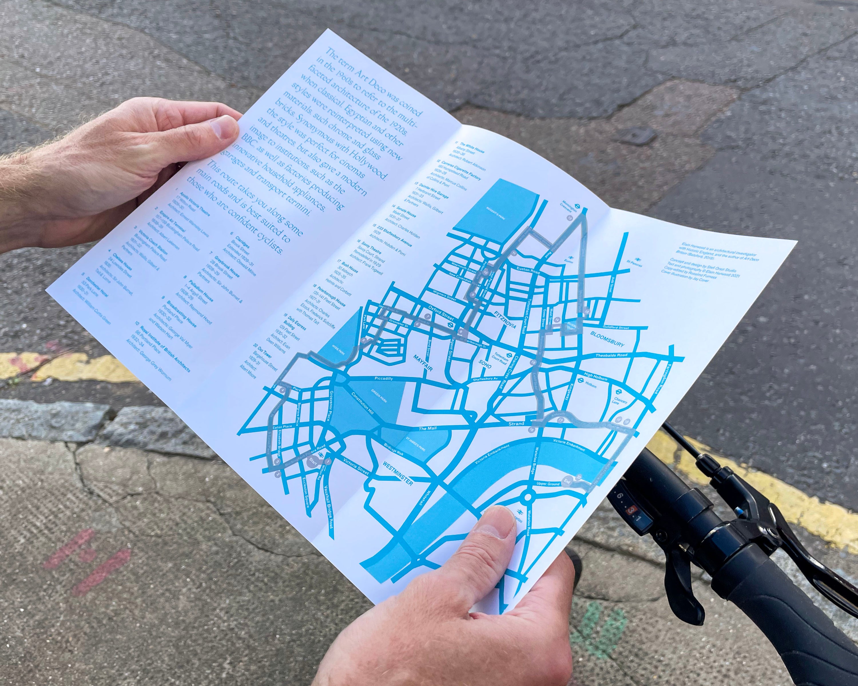 Perambulation Nº11—A Cycling Guide to Art Deco Buildings in London by Elain Harwood