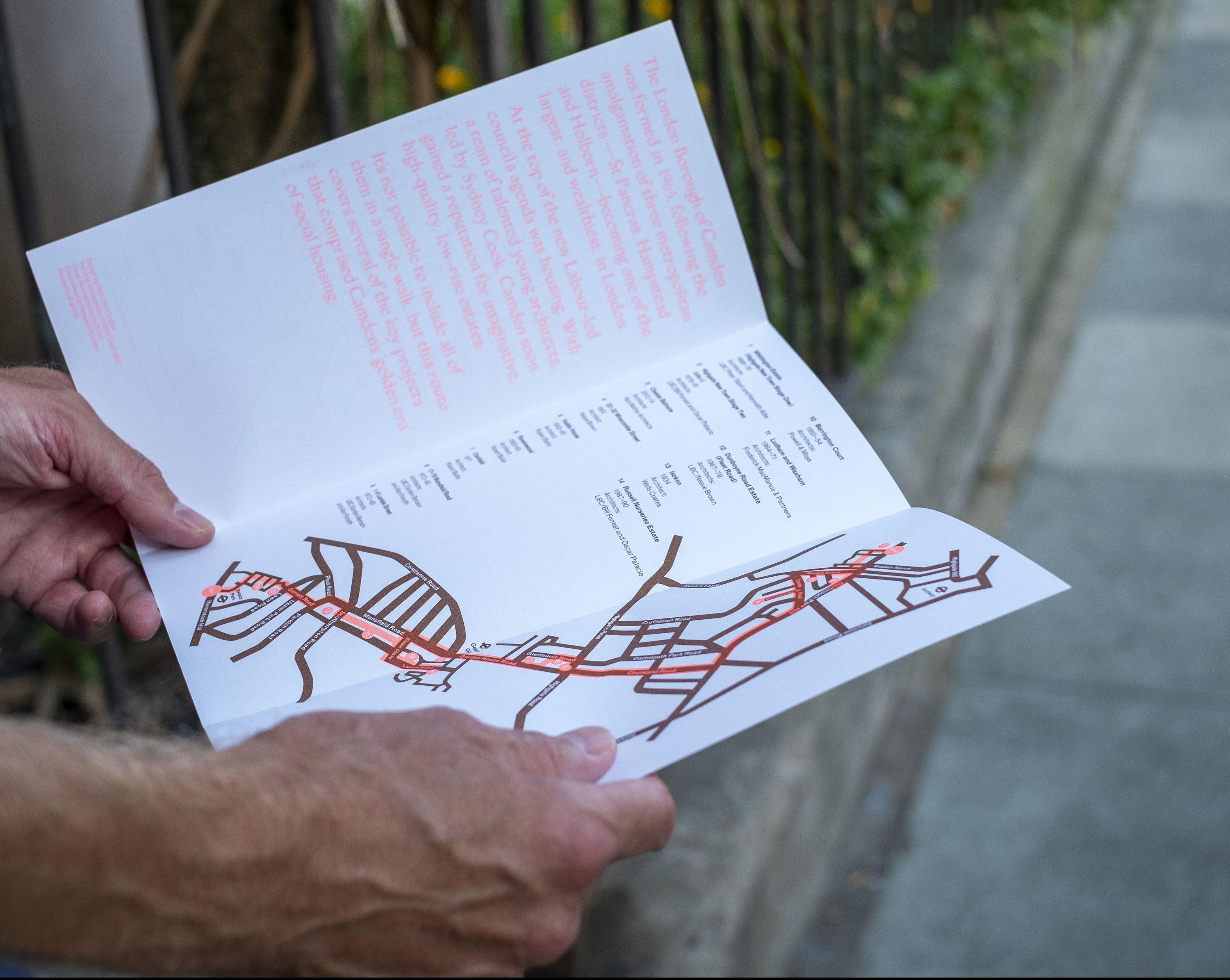 Perambulation Nº3—Archway to Belsize Park by Stefi Orazi