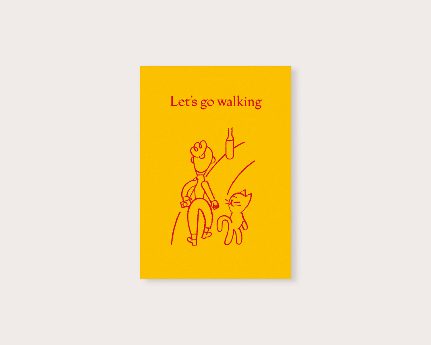 Perambulation Gift Note Card